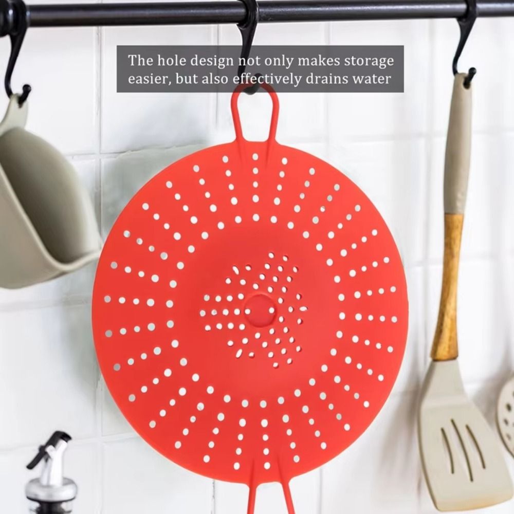 Silicone Steamer Basket - Многоразовая силиконовая корзина для пароварки, термостойкая,