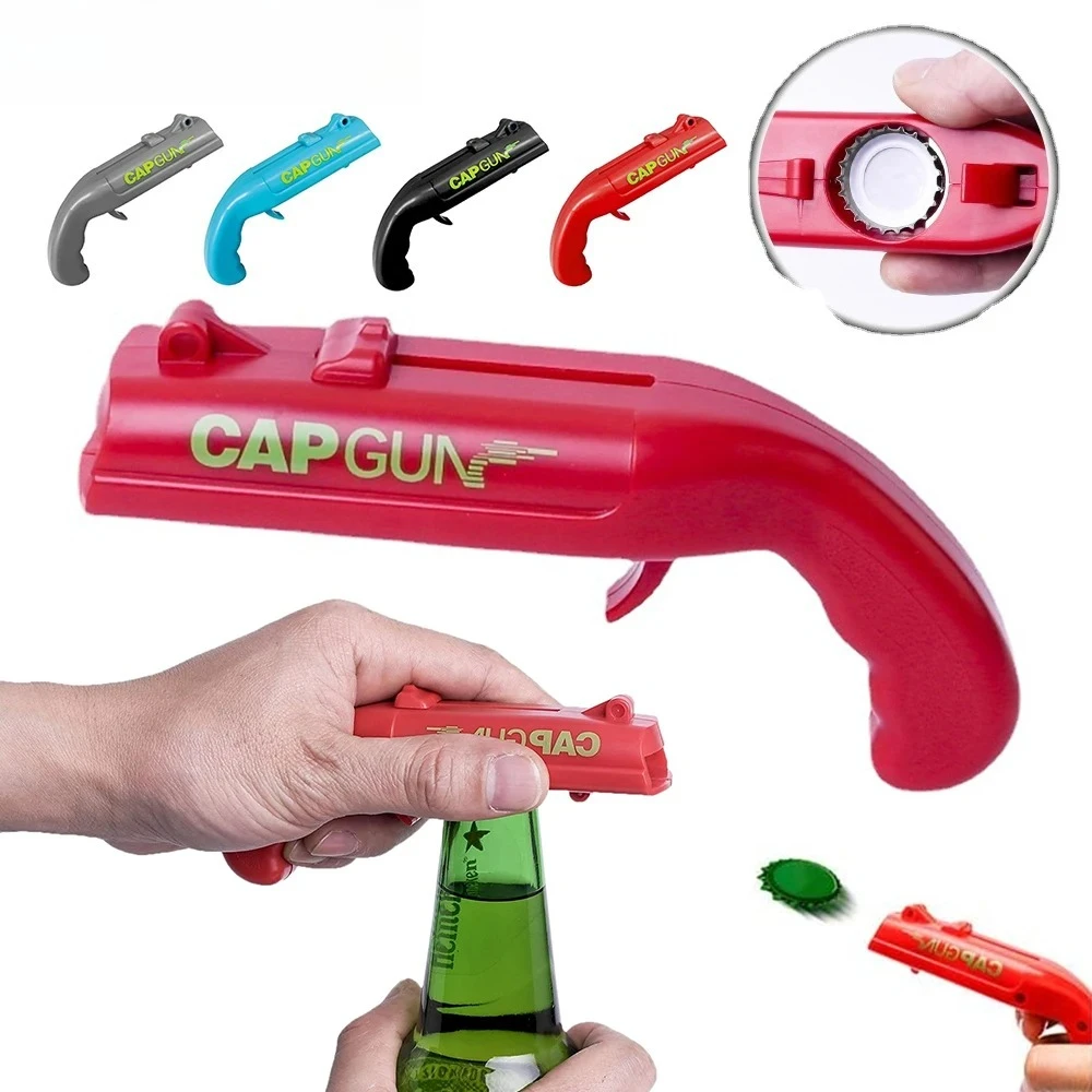 Kitchen Gadgets Novelty - Забавный пистолет-открывалка для бутылок с магнитным
