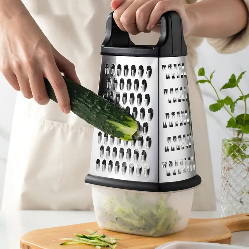 Household Kitchen Gadgets Vegetable Cutter Silk Cutter - Четырехсторонняя коробчатая терка-шинковка для овощей, башенная