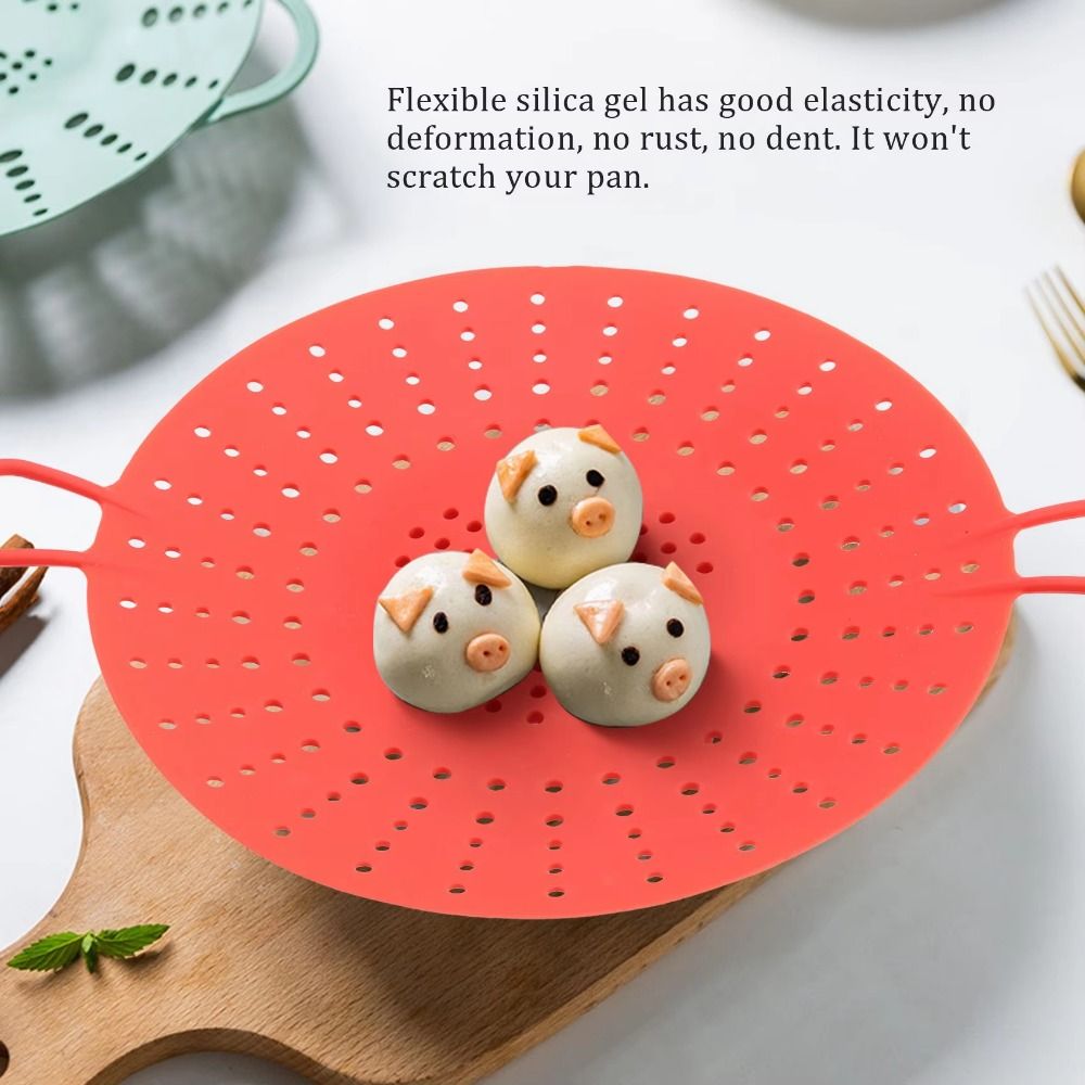 Silicone Steamer Basket - Многоразовая силиконовая корзина для пароварки с