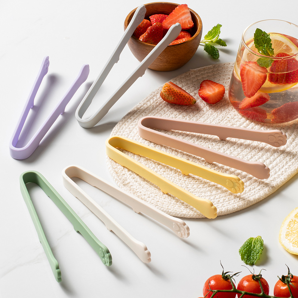 Healthy Kitchen Gadgets - Силиконовые щипцы для еды с милой