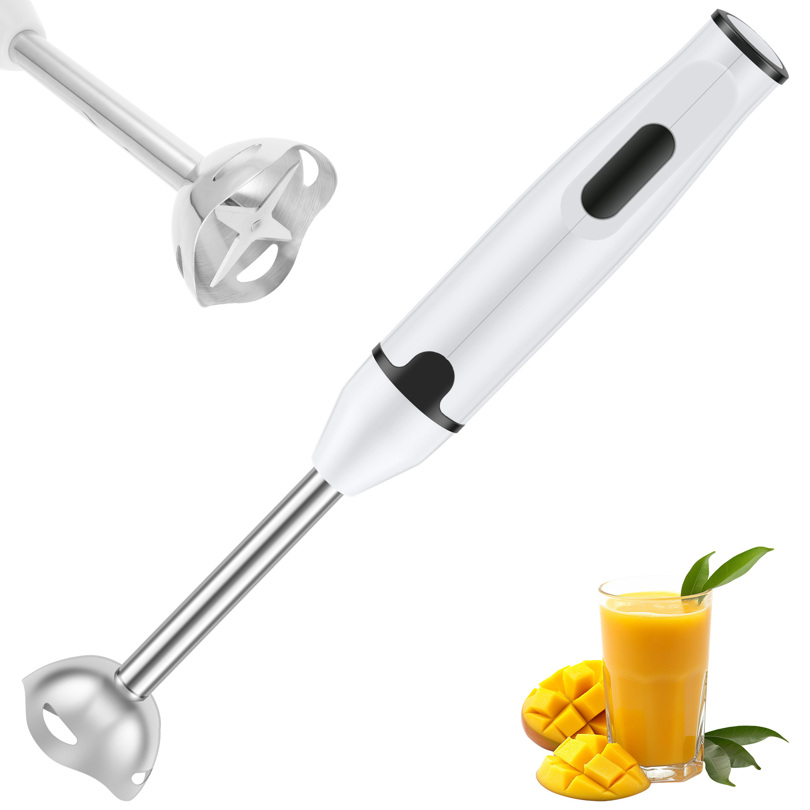 Immersion Blender Stick - Погружной блендер из нержавеющей стали, бытовой