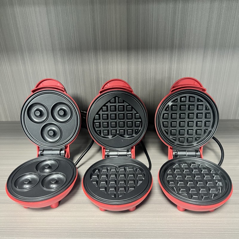 Breakfast Sandwich Maker - Многофункциональная мини-вафельница в форме сердца с