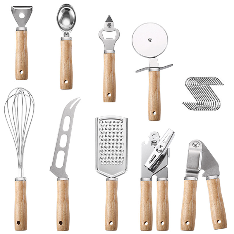 Kitchen Gadgets And Toys - Кухонный гаджет, кухонная утварь, деревянная ручка,