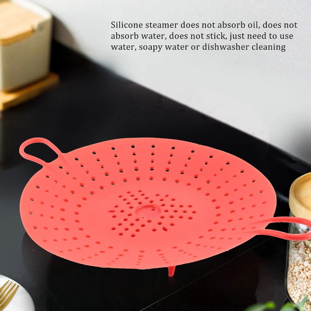 Многоразовая силиконовая корзи – обзор и цена Silicone Steamer Basket