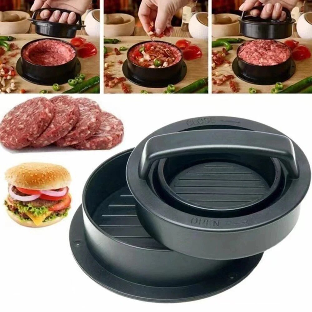 Круглый пресс для гамбургеров, – обзор и цена Kitchen Helper Gadgets