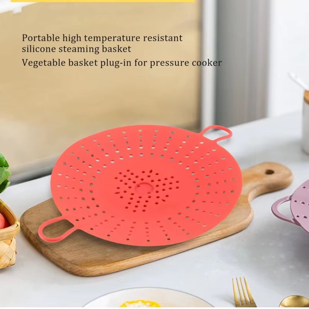 Многоразовая силиконовая корзи – обзор и цена Silicone Steamer Basket