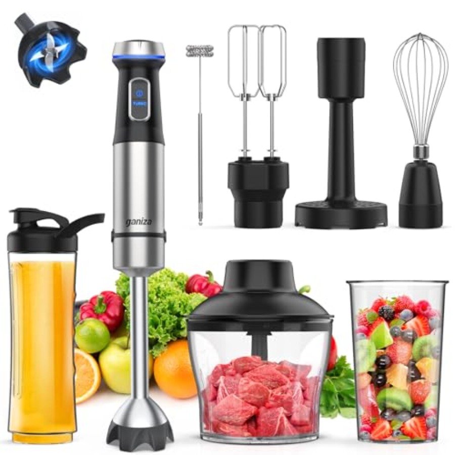 Погружной ручной блендер 8-в-1 – обзор и цена Immersion Blender Stick