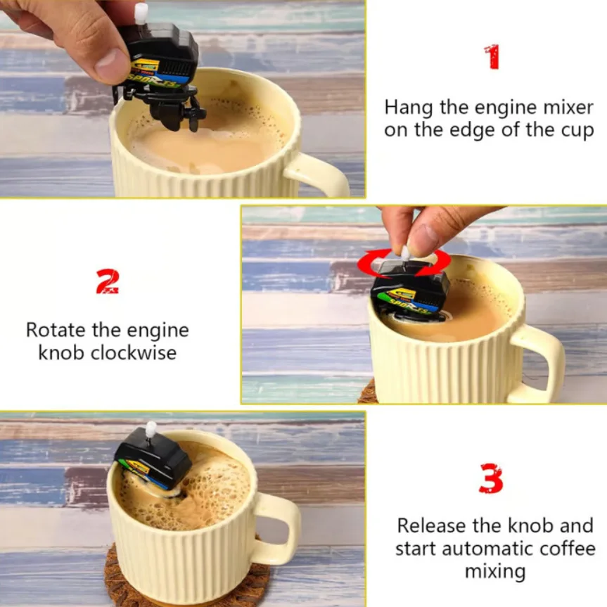 Мини-мотор для кофе в виде лод – обзор и цена Kitchen Gadgets Novelty