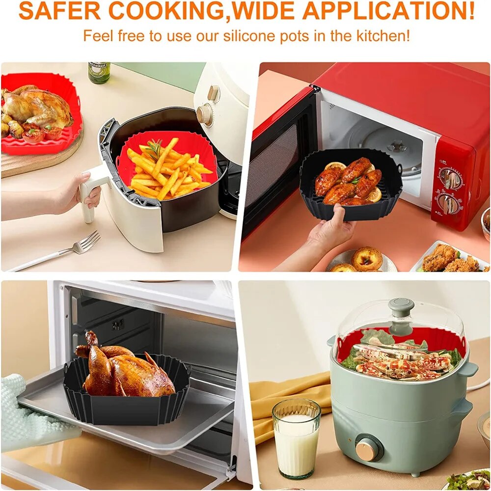 Многоразовая силиконовая корзи – обзор и цена Air Fryer Accessories