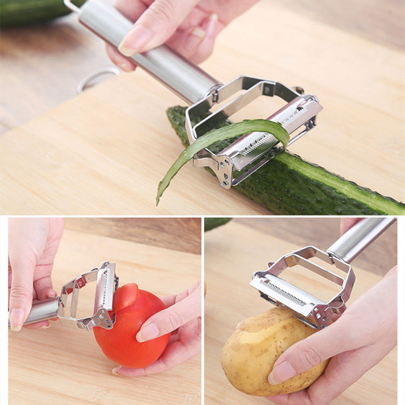 Многофункциональная овощечистк – обзор и цена Household Kitchen Gadgets Vegetable Cutter Silk Cutter