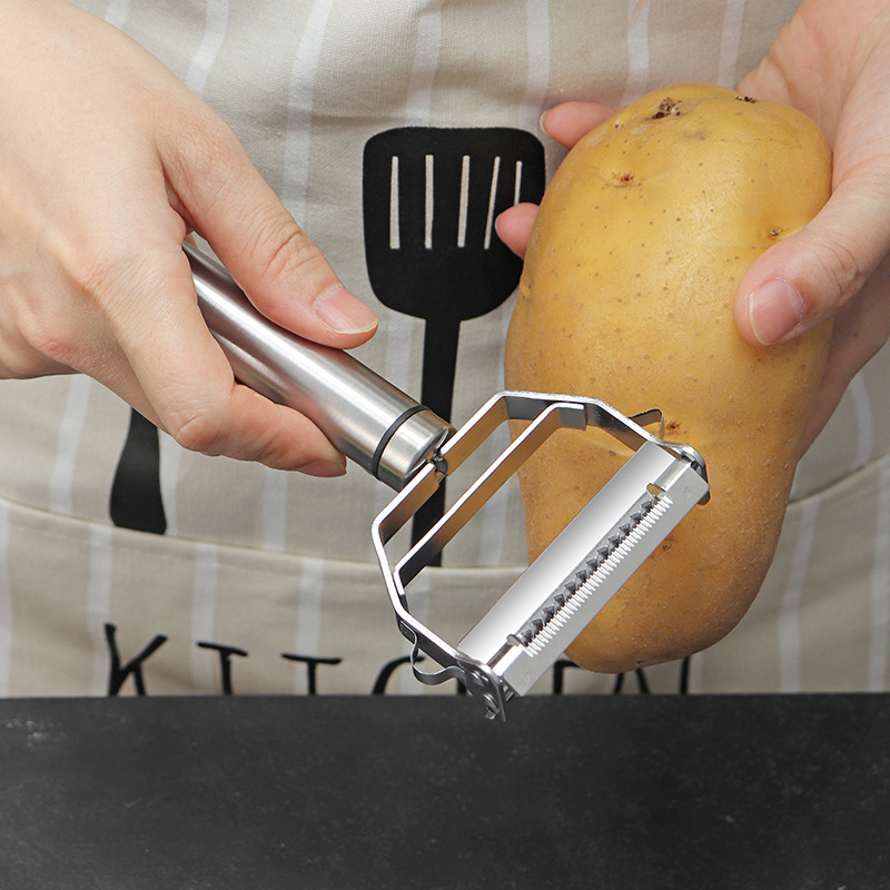 Многофункциональная овощечистк – обзор и цена Household Kitchen Gadgets Vegetable Cutter Silk Cutter