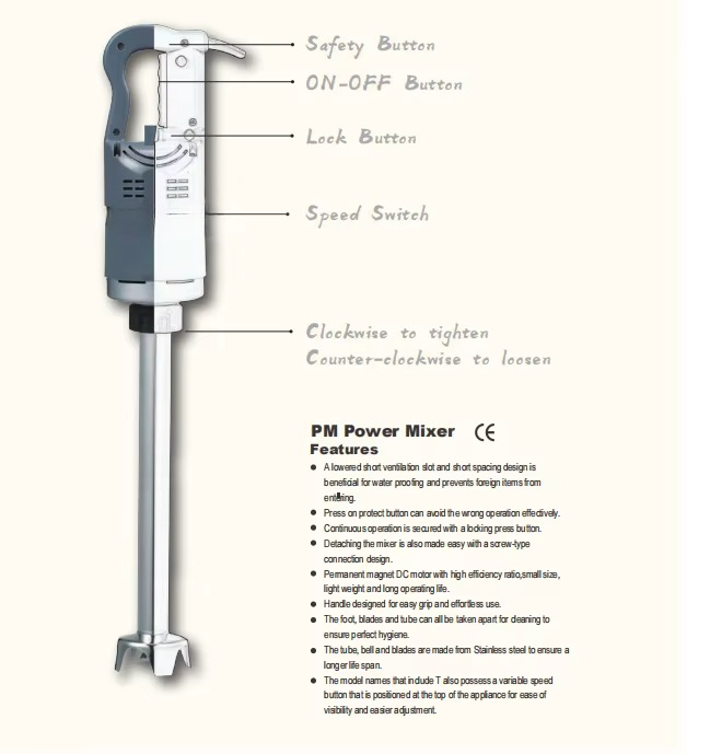 Тяжелый ручной промышленный ми – обзор и цена Immersion Blender Stick