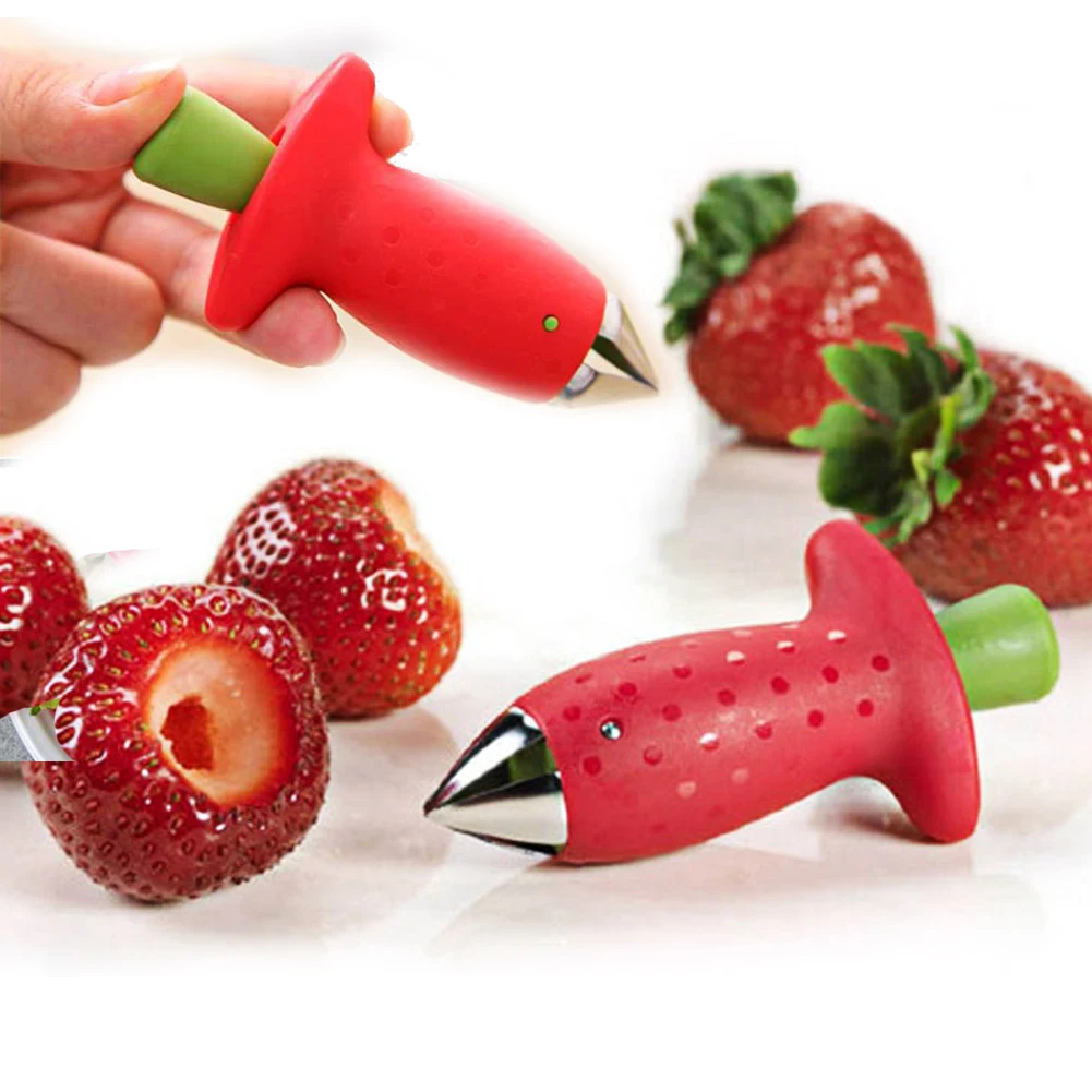 Очистка клубники, кусачки для  – обзор и цена Kitchen Gadgets Novelty