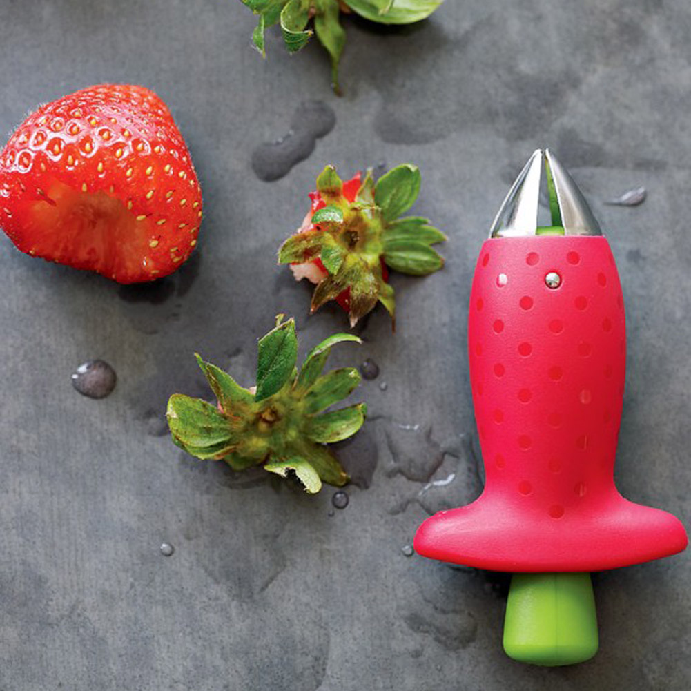 Очистка клубники, кусачки для  – обзор и цена Kitchen Gadgets Novelty