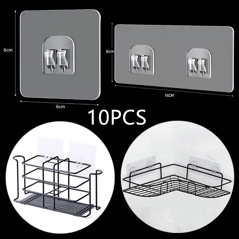 10 шт., настенные крючки для х – обзор и цена Kitchen Gadgets Rack