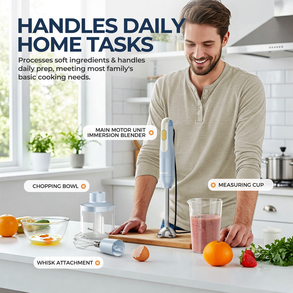 Набор ручных блендеров 4-в-1,  – обзор и цена Immersion Blender Stick