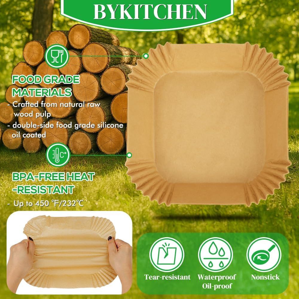 300 шт. одноразовых бумажных в – обзор и цена Air Fryer Accessories