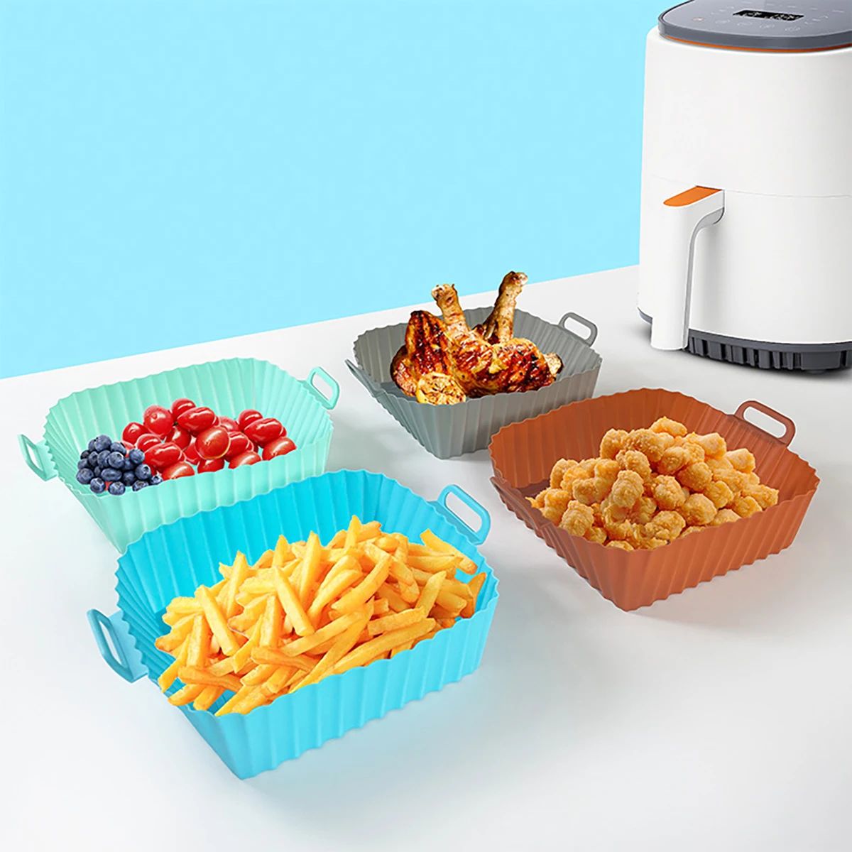 Силиконовая форма для фритюрни – обзор и цена Air Fryer Accessories