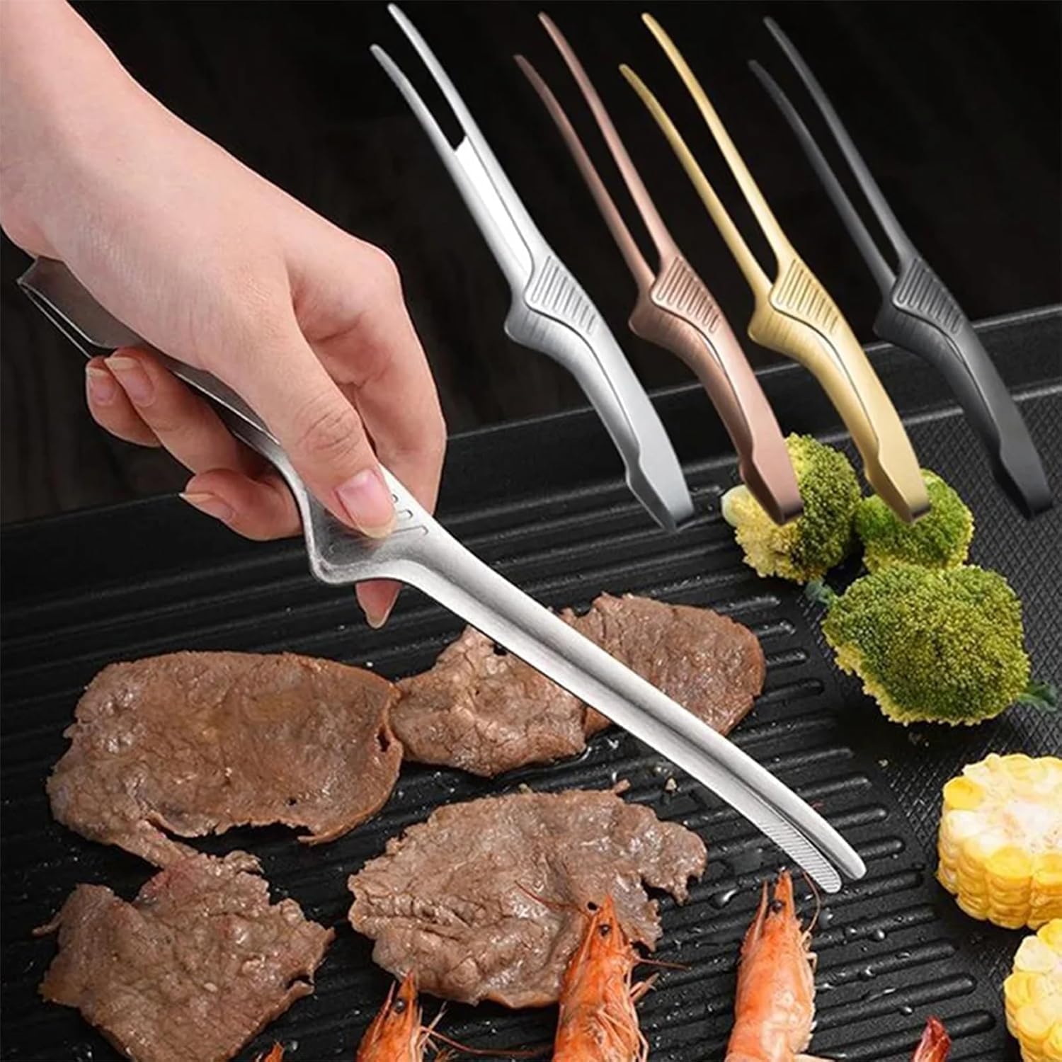 1/2/5 шт. щипцы для еды из нер – обзор и цена Korean Kitchen Gadgets
